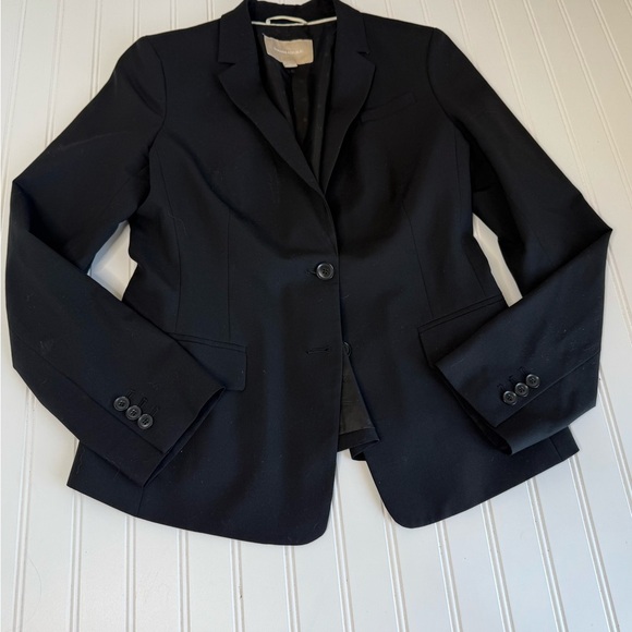 Banana Republic Jackets & Blazers - Banana Republic Blazer Suit Jacket Womens 8 Black Wool